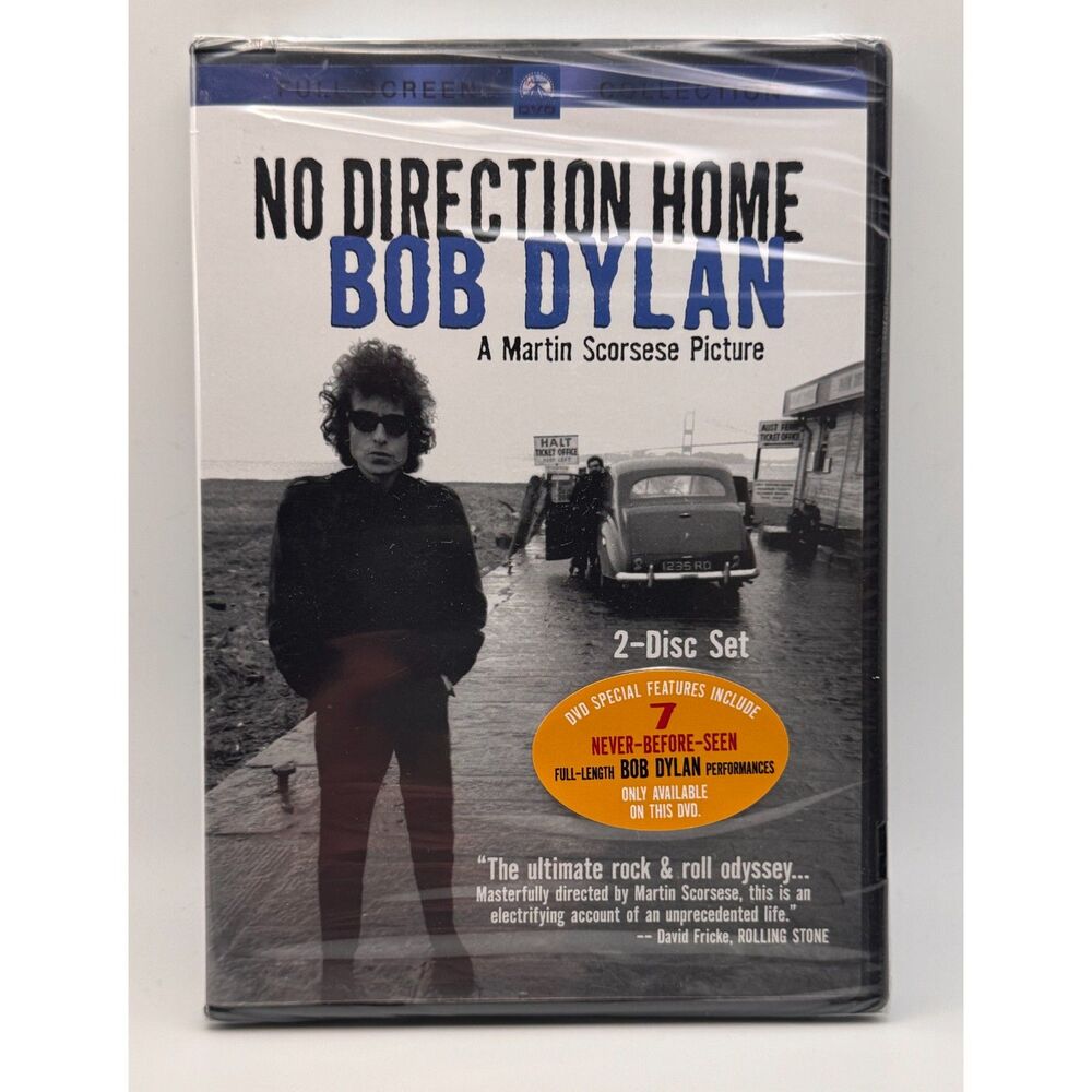 No Direction Home: Bob Dylan DVD 2-Disc Set Martin Scorsese Documentary Sealed